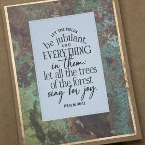 Psalm 96:12